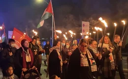 Fransa’da Filistin Yanlıları Carrefour’u Protesto Etti