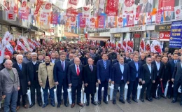 Hekimhan’da Cumhur İttifakı’nın adayı MHP’li Memet Tabaroğulları’nın seçim bürosu açıldı
