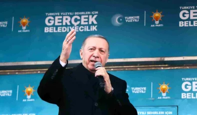 Cumhurbaşkanı Erdoğan, Denizli’de Muhalefeti Eleştirdi