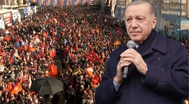 Erdoğan, Denizli mitingine katılan kişi sayısını açıkladı: Şu anda alanda 75 bin kişi var