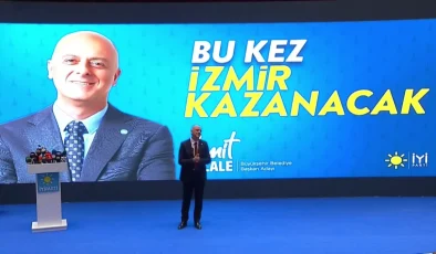 İyi Parti İzmir Büyükşehir Belediye Başkan Adayı Ümit Özlale: İzmir’i Tekrardan Atatürk’ün Vizyonuna Geri Dönüştüreceğiz