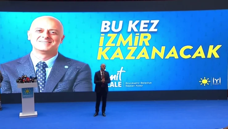 İyi Parti İzmir Büyükşehir Belediye Başkan Adayı Ümit Özlale: İzmir’i Tekrardan Atatürk’ün Vizyonuna Geri Dönüştüreceğiz
