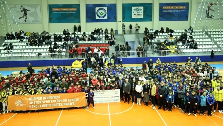Nilüfer Belediyesi Amatör Spor Kulüplerine Destek Sağladı
