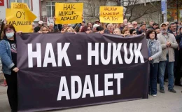 Edirne’de CHP İçinde Yapılan Ön Seçim Sonrası Adaylıktan Çekilen Şükrü Ciravoğlu’nun Sevenleri Eylem Yaptı